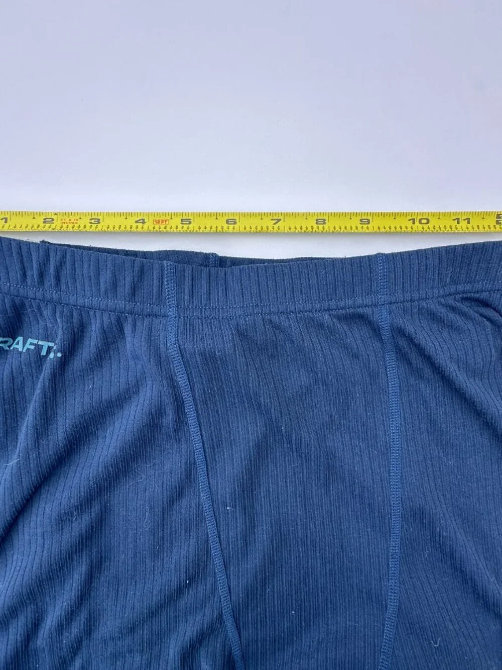 Craft Base Layer Set Mens M Blue Green Thermal Long Sleeve Top, Pants Athletic